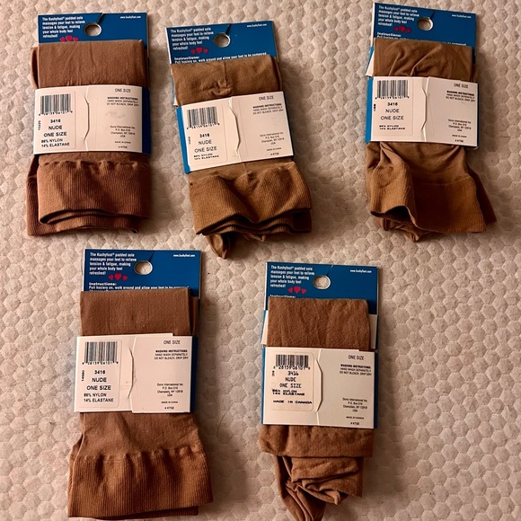 Kushyfoot Opaque Knee length compression socks - Picture 2 of 3